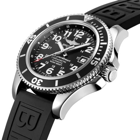 breitling superocean black steel 42|breitling superocean 42 for sale.